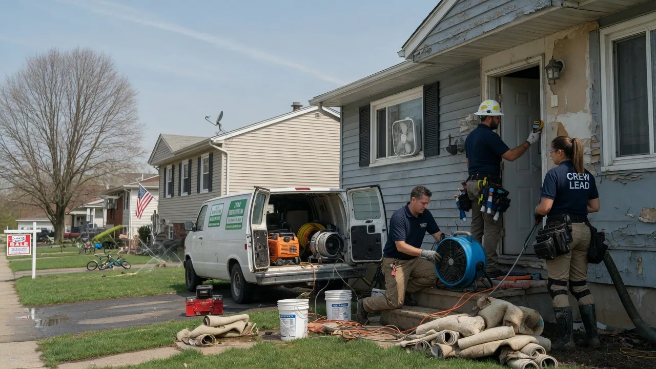 Flood Cleanup in East Sparta, OH near me