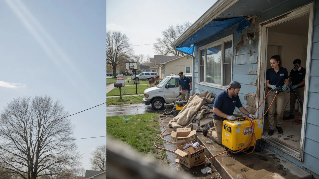 Basement Flood Cleanup in East Sparta, OH near me